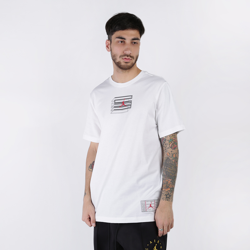 мужская белая футболка Jordan 11 SS 23 Tee CU1511-100 - цена, описание, фото 1