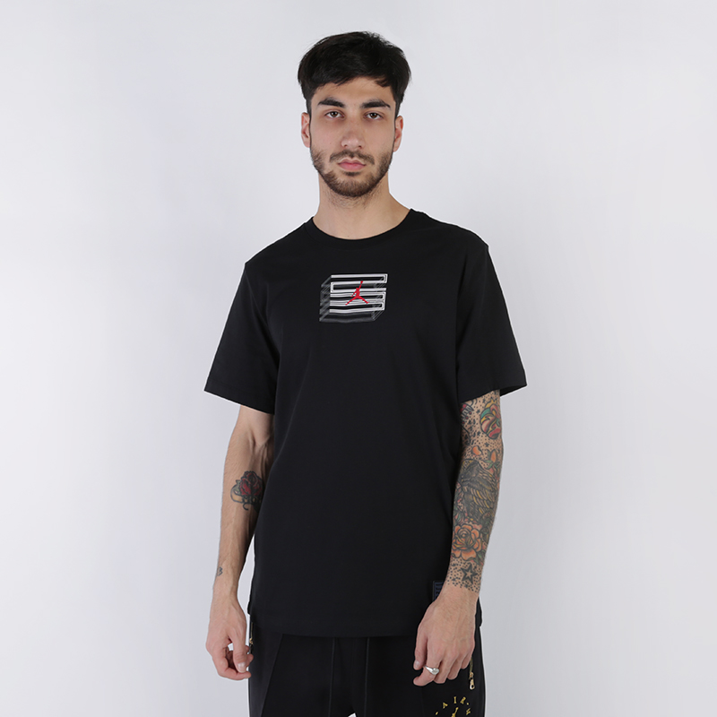 мужская черная футболка Jordan 11 SS 23 Tee CU1511-010 - цена, описание, фото 1