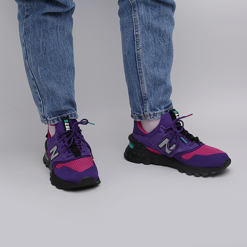 мужские фиолетовые кроссовки New Balance 997 MS997SA/D - цена, описание, фото 8