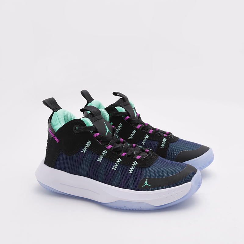 женские черные баскетбольные кроссовки Jordan Jumpman 2020 (GS) BQ3451-005 - цена, описание, фото 2