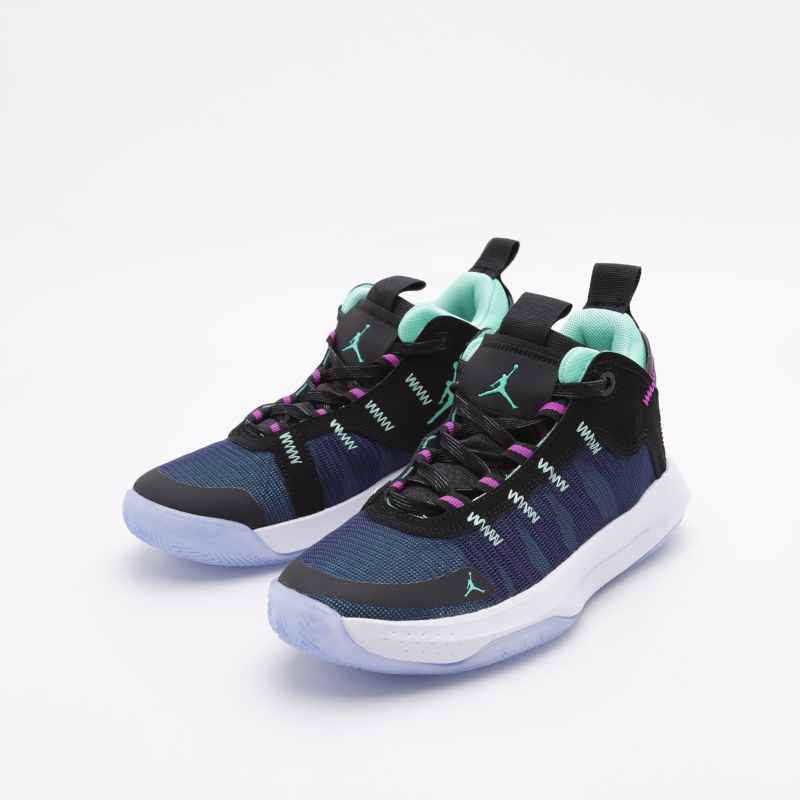 женские черные баскетбольные кроссовки Jordan Jumpman 2020 (GS) BQ3451-005 - цена, описание, фото 5