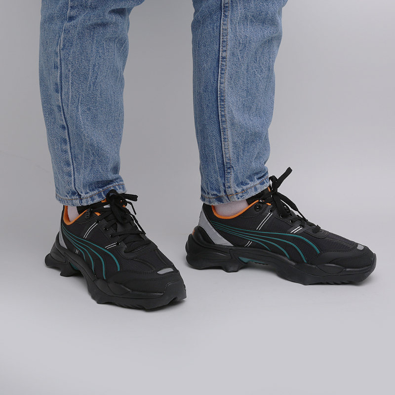 мужские черные кроссовки PUMA Nitefox Helly Hansen 37262901 - цена, описание, фото 2