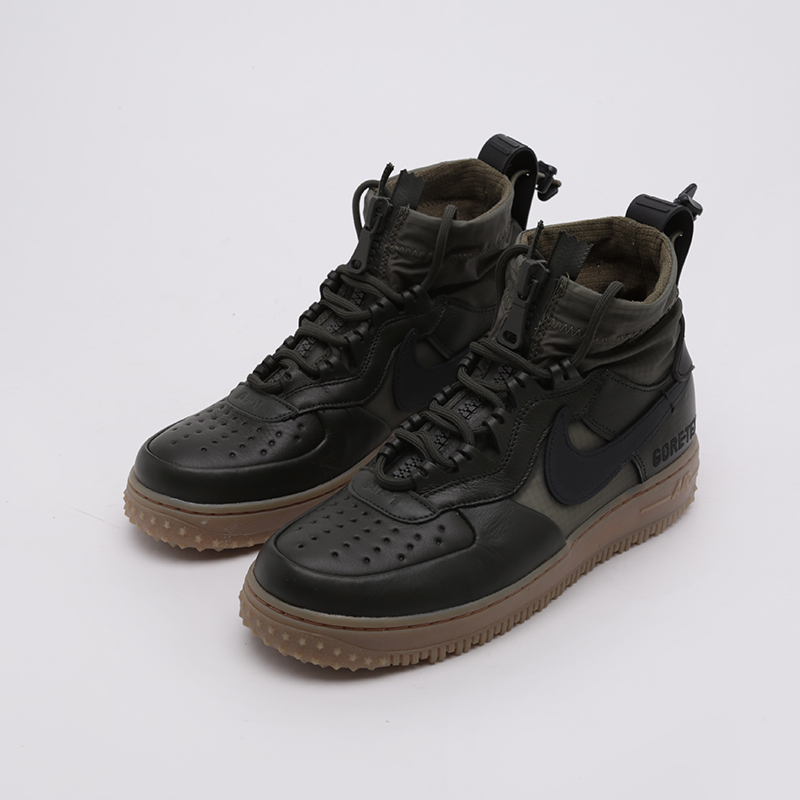 мужские зеленые кроссовки Nike Air Force 1 WTR GTX CQ7211-300 - цена, описание, фото 5