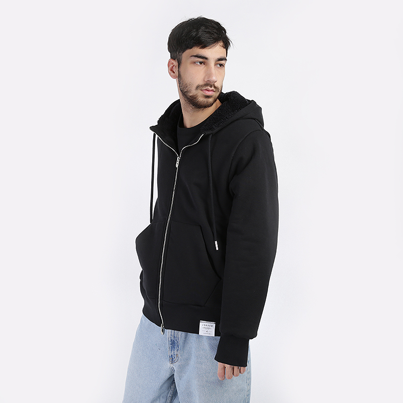 

Толстовка Jordan, Чёрный, Cat Sherpa Full-Zip Hoodie