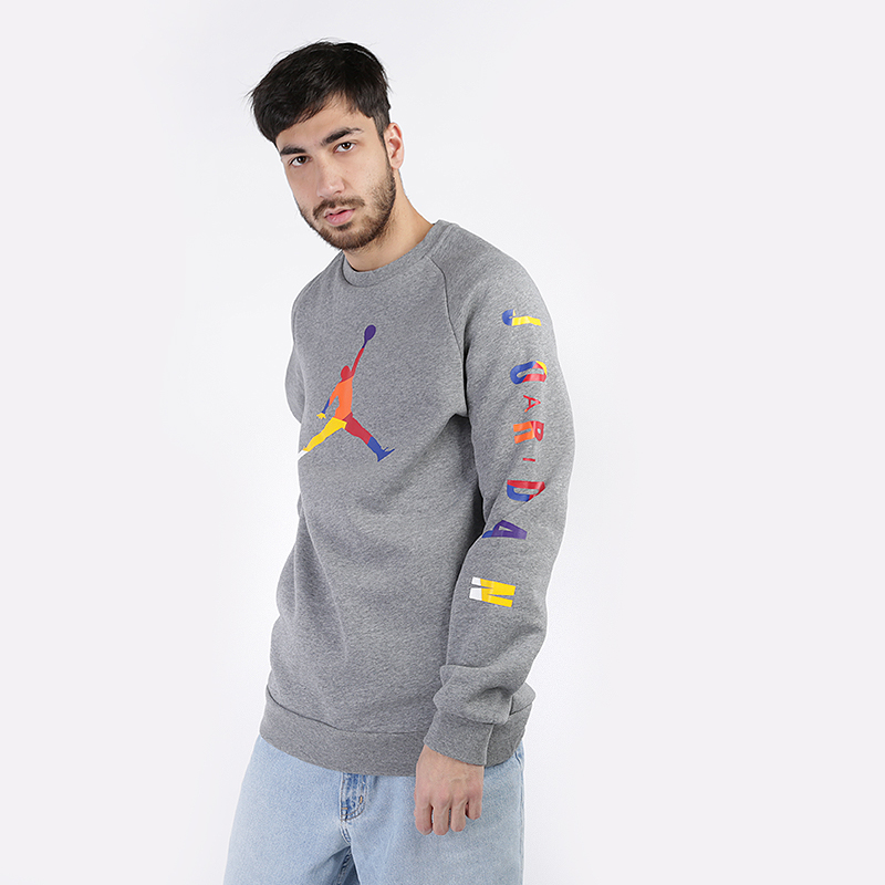 

Толстовка Jordan, Серый, DNA Fleece Crew