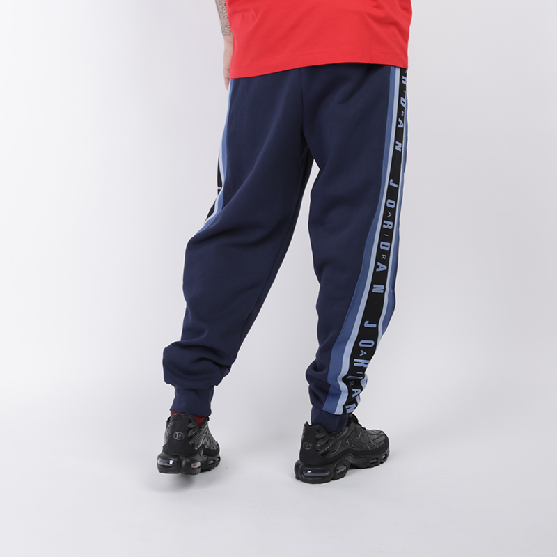 мужские синие брюки Jordan Gradient Fleece Sweatpants BQ5664-460 - цена, описание, фото 3