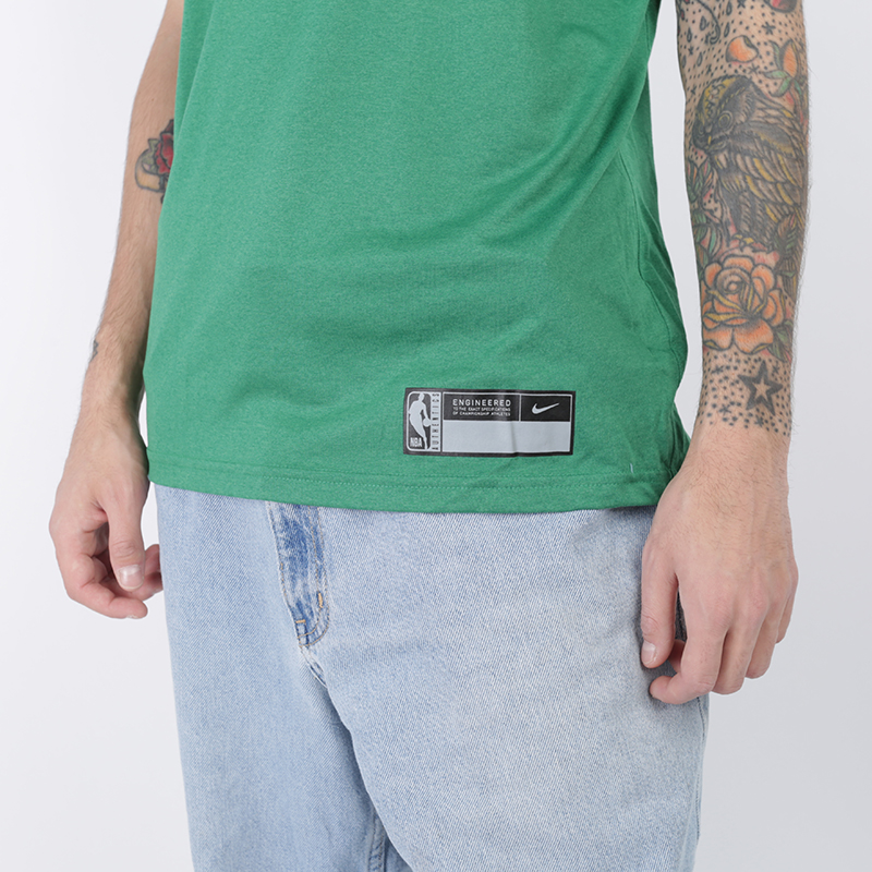 мужская зеленая футболка Nike Boston Celtics Tee AT0666-312 - цена, описание, фото 4