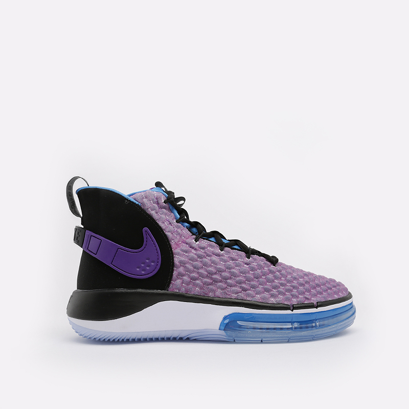 мужские фиолетовые баскетбольные кроссовки Nike Alphadunk BQ5401-900 - цена, описание, фото 1
