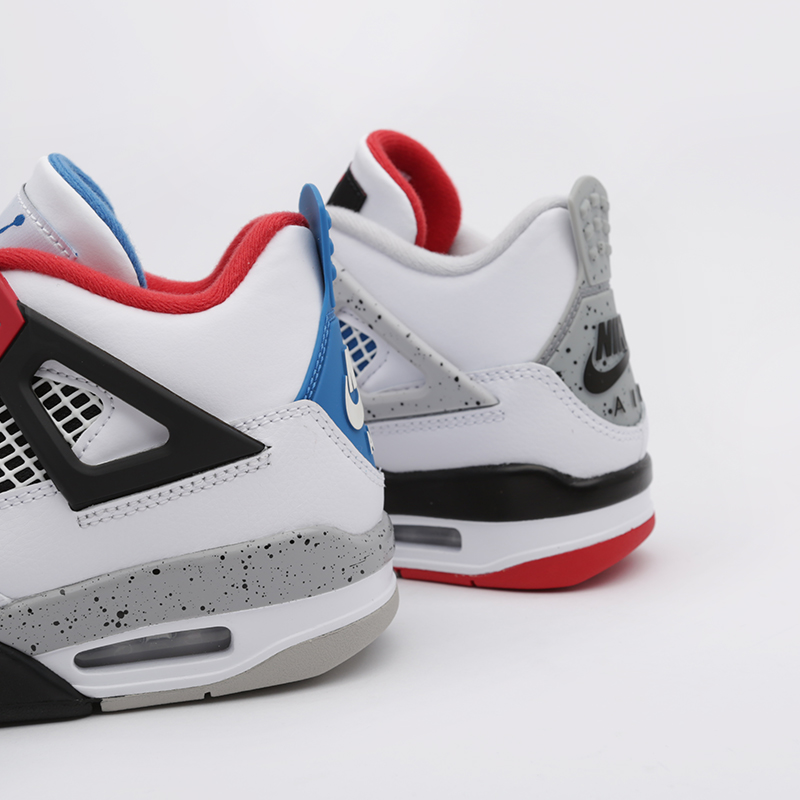 женские белые кроссовки Jordan 4 Retro (GS) 408452-146 - цена, описание, фото 6