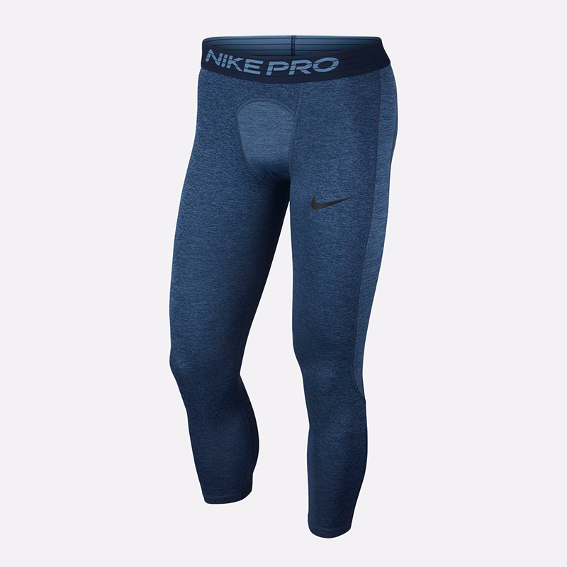 

Тайтсы Nike, Синий, Pro Men's 3/4 Tights