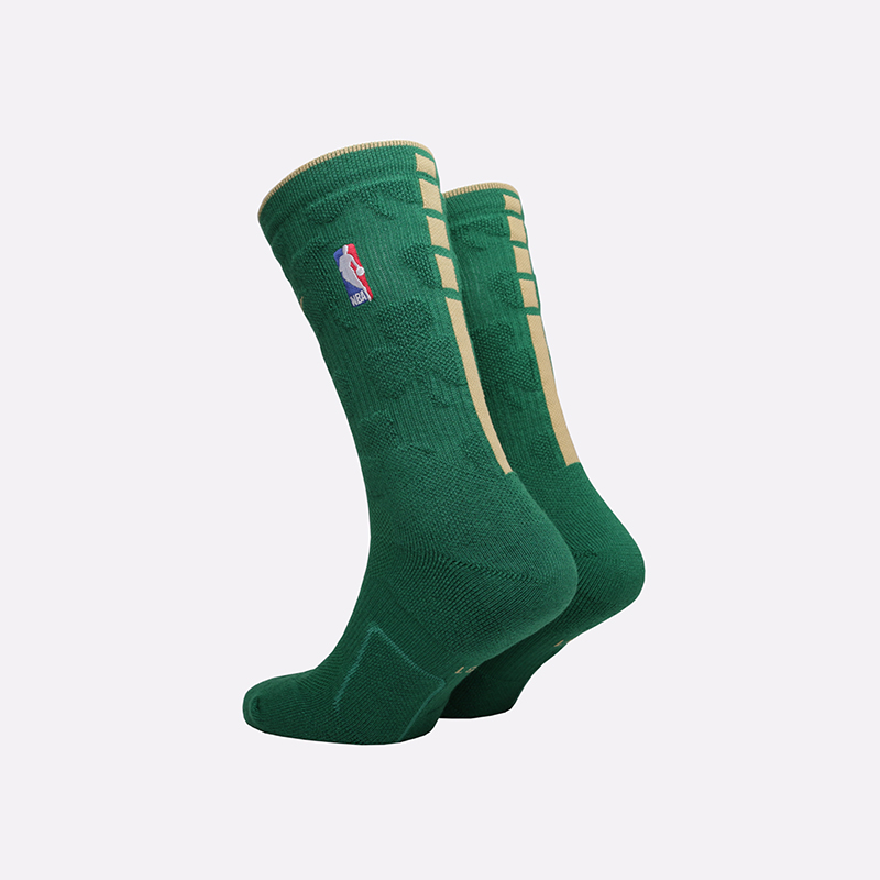 мужские зеленые носки Nike Elite Crew Socks SX7899-312 - цена, описание, фото 2