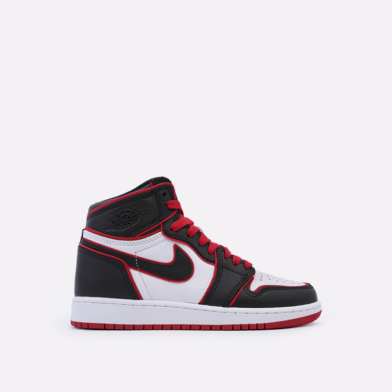 женские черные кроссовки Jordan 1 Retro High OG GS 575441-062 - цена, описание, фото 1