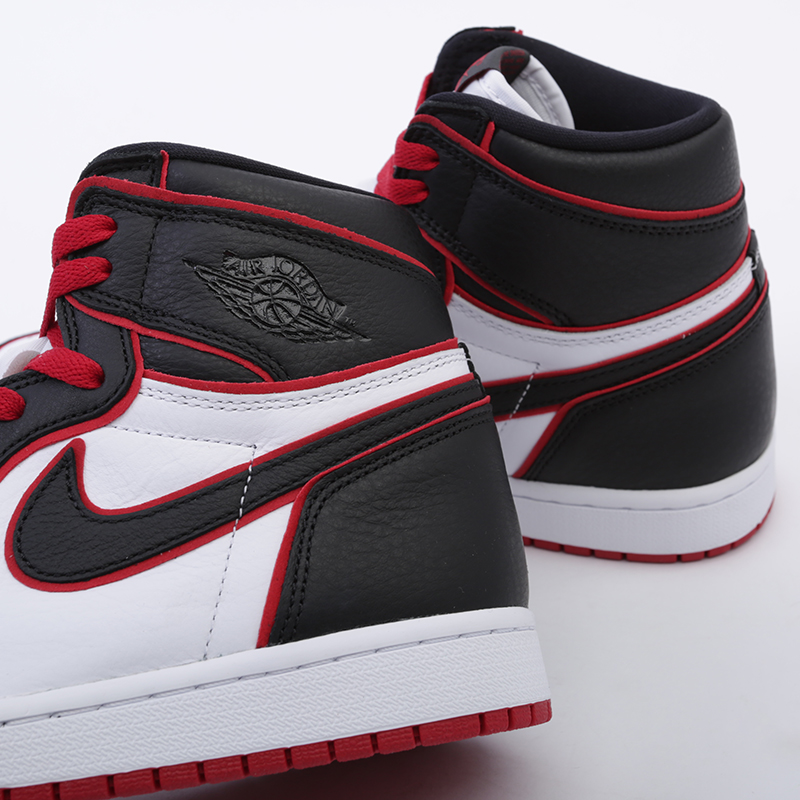 мужские черные кроссовки Jordan 1 Retro High OG 555088-062 - цена, описание, фото 6