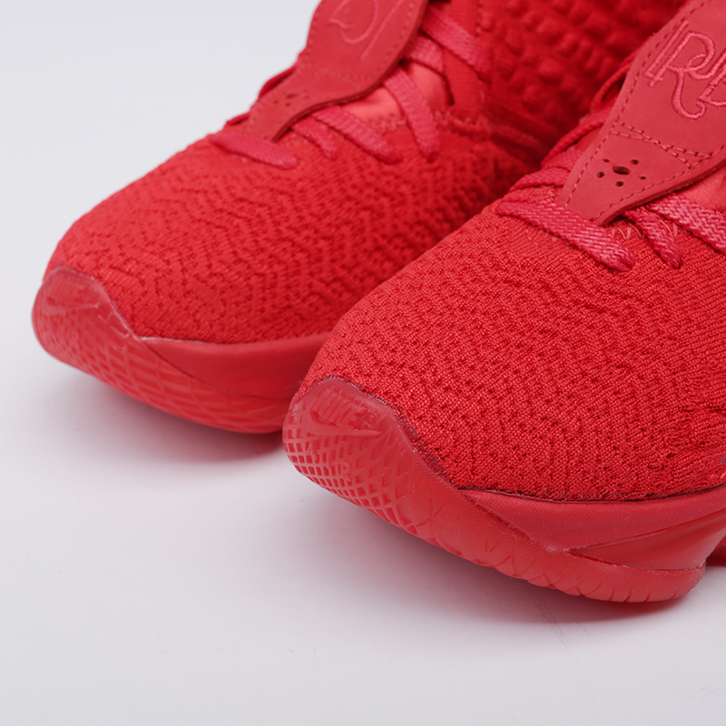 мужские красные баскетбольные кроссовки Nike Lebron XVII BQ3177-600 - цена, описание, фото 6