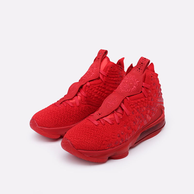 мужские красные баскетбольные кроссовки Nike Lebron XVII BQ3177-600 - цена, описание, фото 5