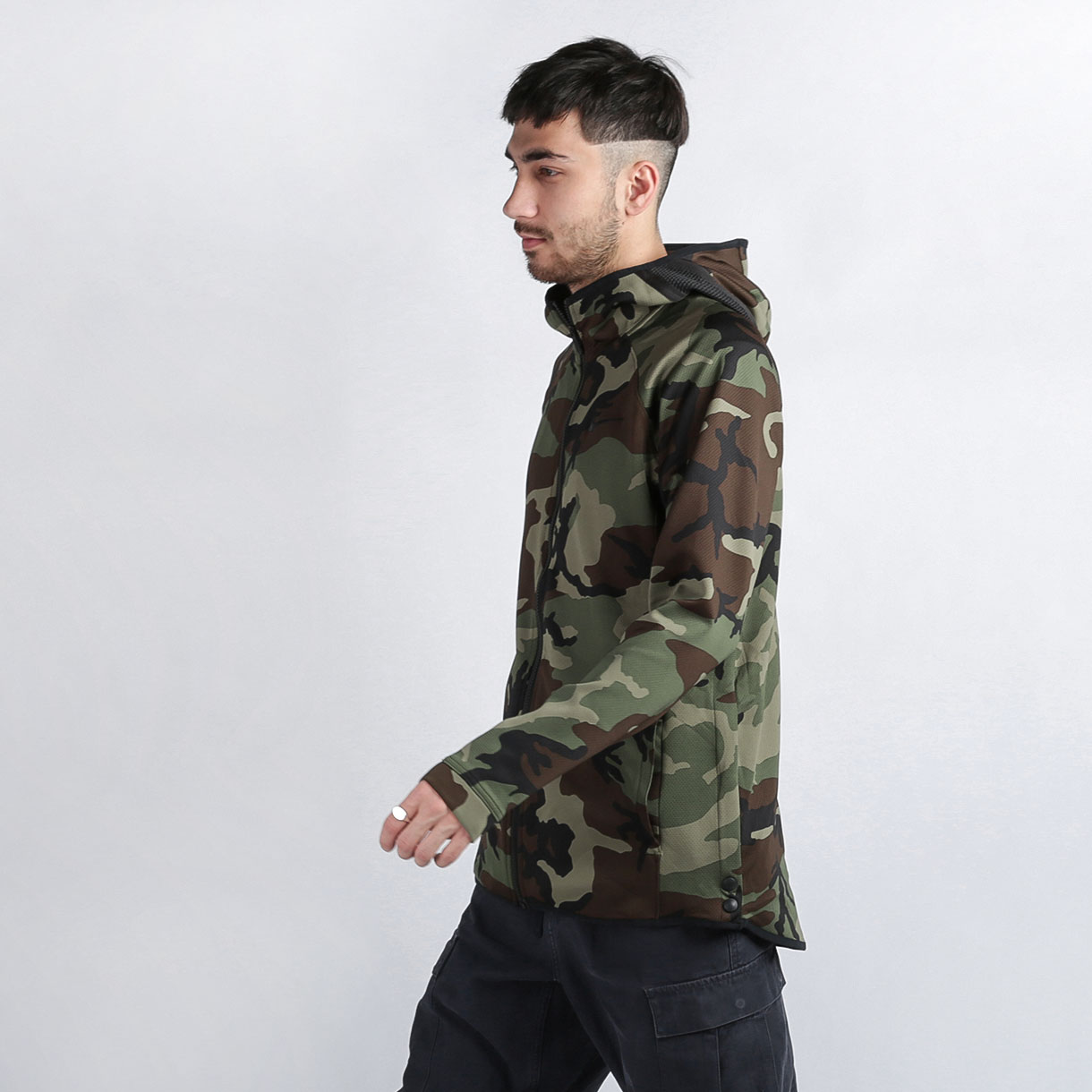 

Толстовка Nike, Зелёный, Therma Flex Showtime Printed Hoodie