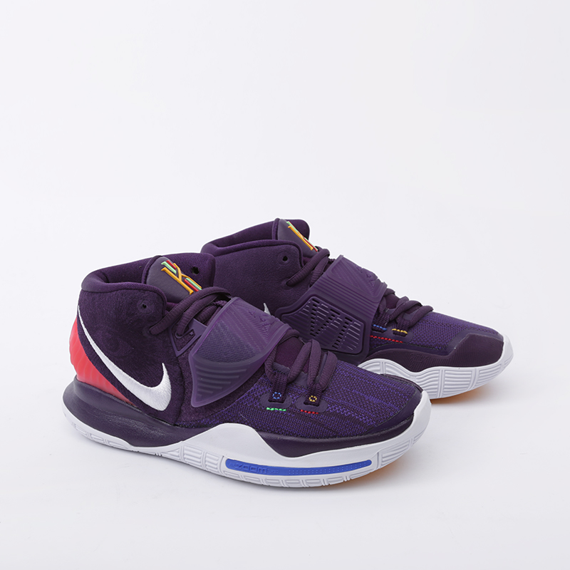  фиолетовые баскетбольные кроссовки Nike Kyrie 6 BQ4630-500 - цена, описание, фото 2