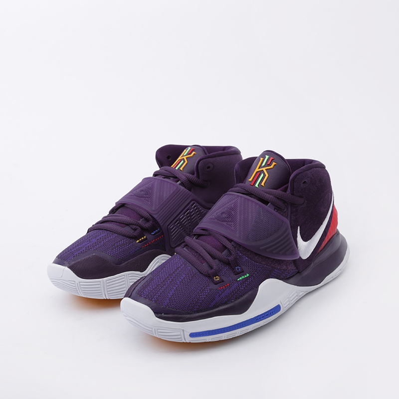  фиолетовые баскетбольные кроссовки Nike Kyrie 6 BQ4630-500 - цена, описание, фото 4