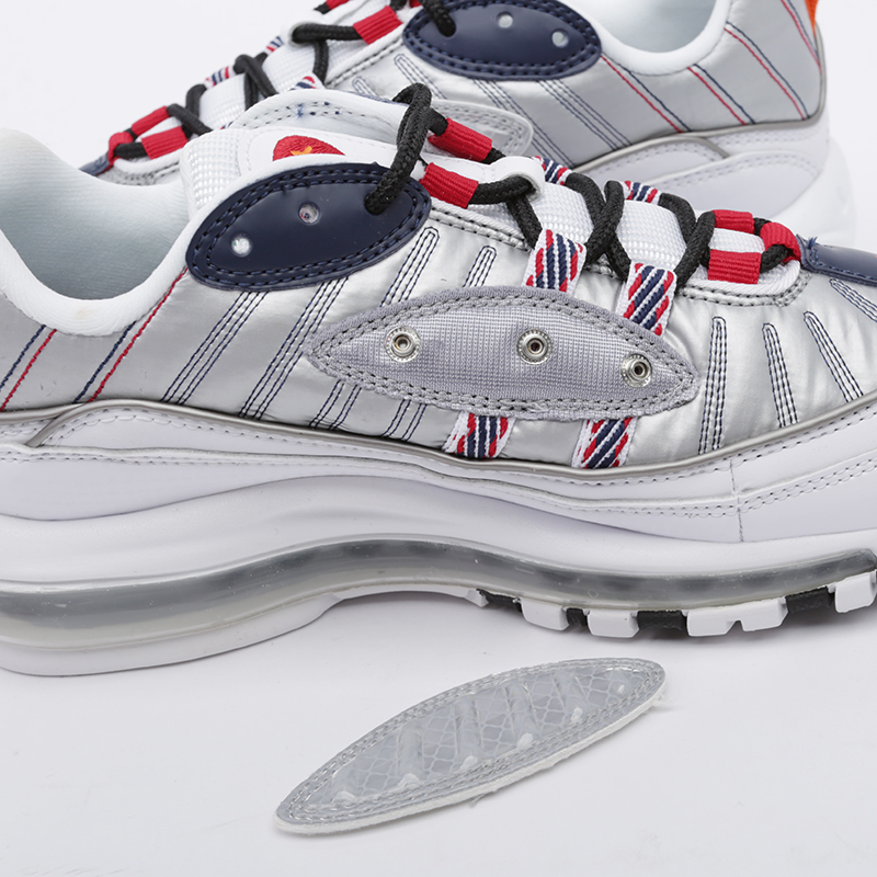 женские белые кроссовки Nike WMNS Air Max 98 PRM CQ3990-100 - цена, описание, фото 7