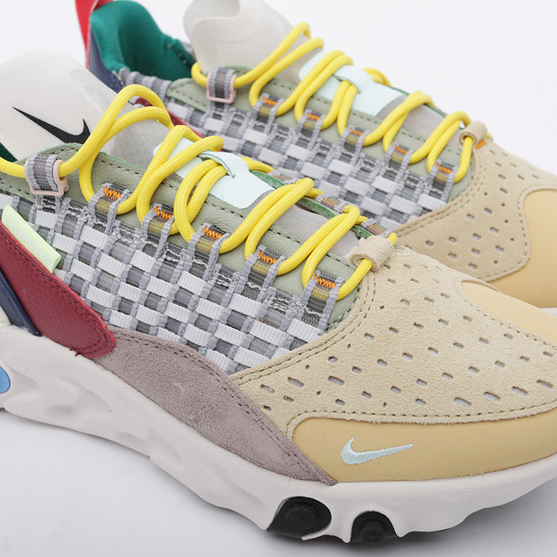  разноцветные кроссовки Nike React Sertu AT5301-001 - цена, описание, фото 6