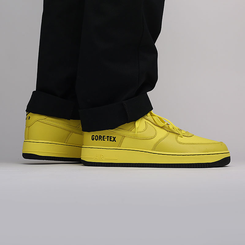 мужские желтые кроссовки Nike Air Force 1 GTX CK2630-701 - цена, описание, фото 6