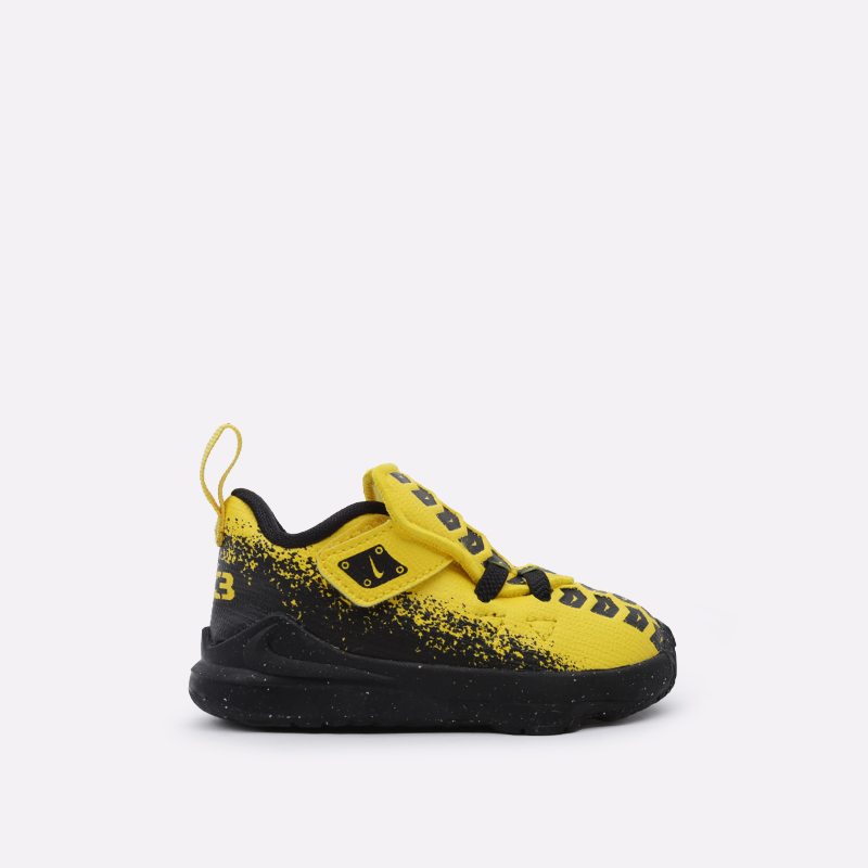 детские желтые кроссовки Nike Lebron XVII Auto (TDV) CK0611-700 - цена, описание, фото 1