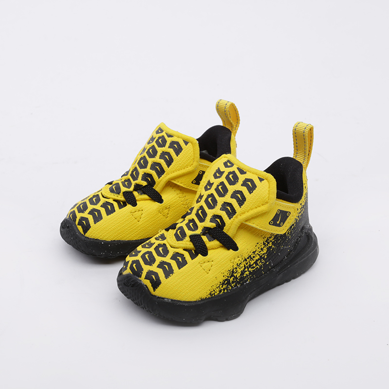 детские желтые кроссовки Nike Lebron XVII Auto (TDV) CK0611-700 - цена, описание, фото 4