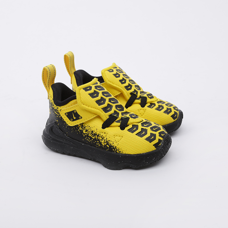 детские желтые кроссовки Nike Lebron XVII Auto (TDV) CK0611-700 - цена, описание, фото 3