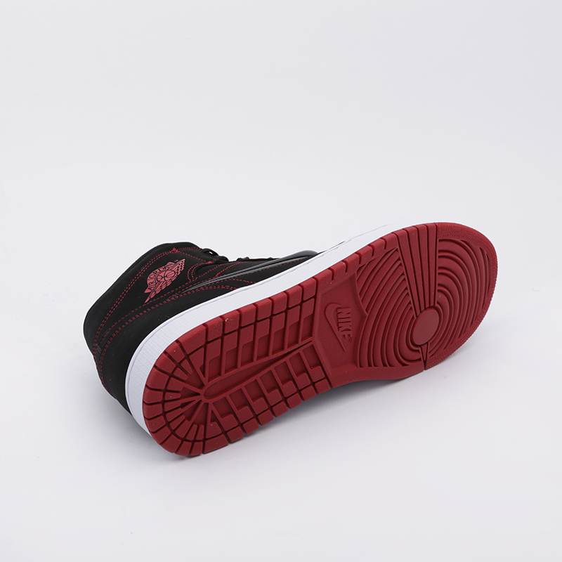 мужские черные кроссовки Jordan 1 Mid Fearless CK5665-062 - цена, описание, фото 3