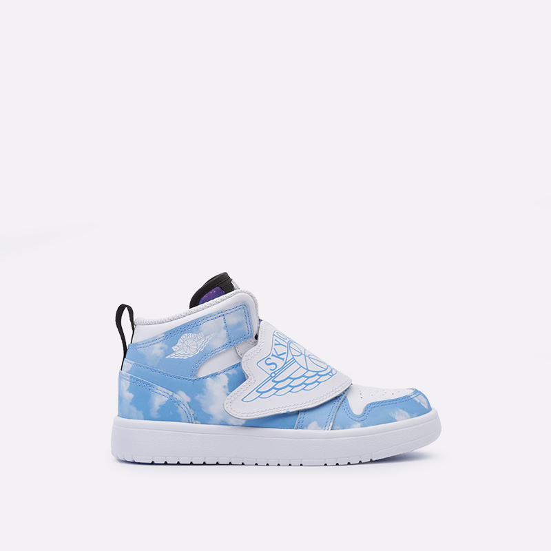 детские голубые кроссовки Jordan Sky 1 Fearless (PS) CT2477-400 - цена, описание, фото 1