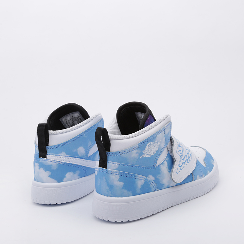 детские голубые кроссовки Jordan Sky 1 Fearless (PS) CT2477-400 - цена, описание, фото 4