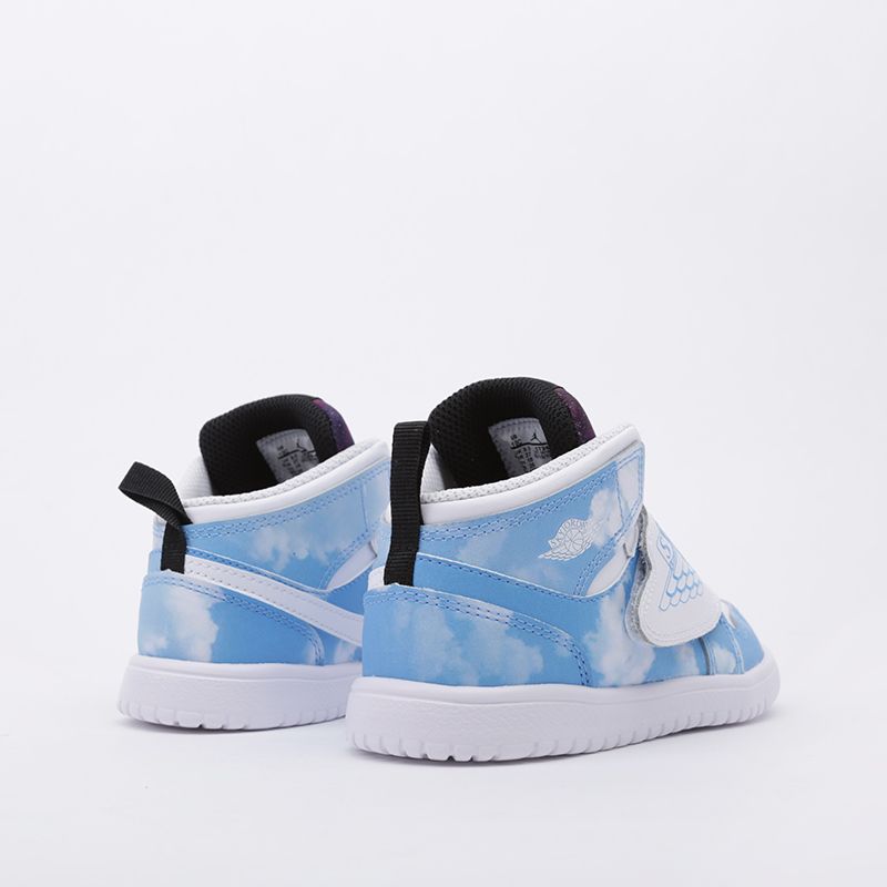 детские голубые кроссовки Jordan Sky 1 Fearless (TD) CT2478-400 - цена, описание, фото 4