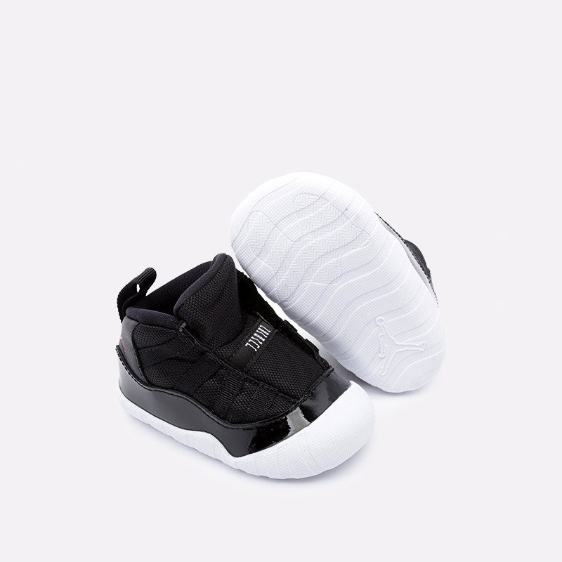 детские черные кроссовки Jordan 11 Crib Bootie CI6165-061 - цена, описание, фото 3