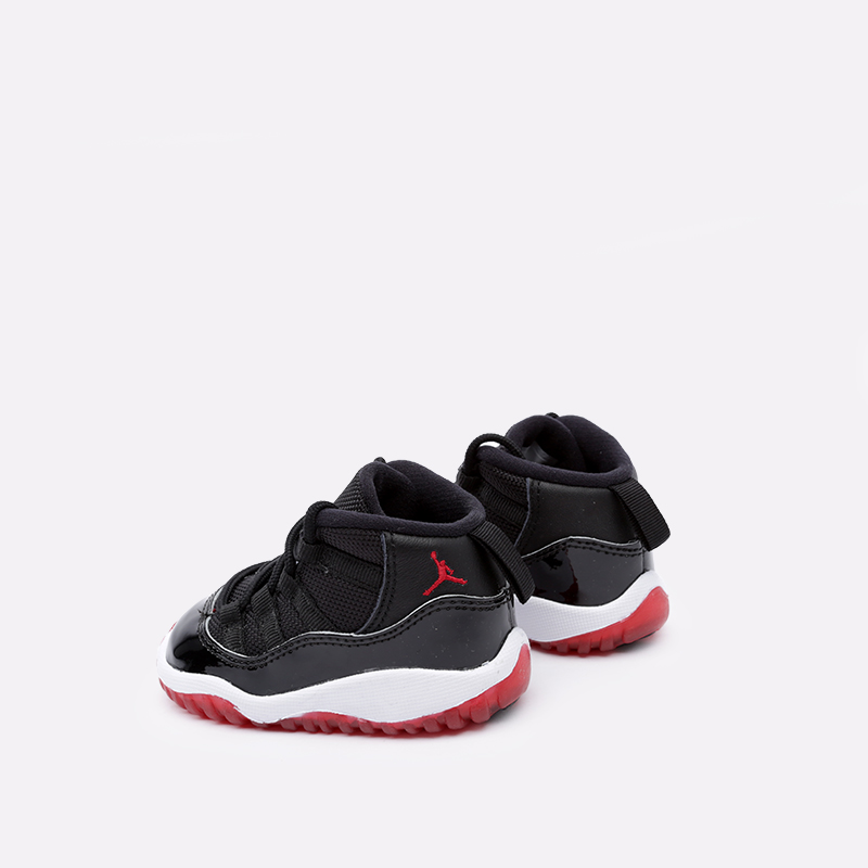 детские черные кроссовки Jordan 11 Retro (TD) 378040-061 - цена, описание, фото 5