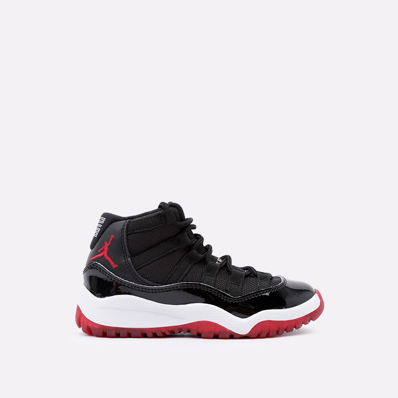 детские черные кроссовки Jordan 11 Retro (PS) 378039-061 - цена, описание, фото 1