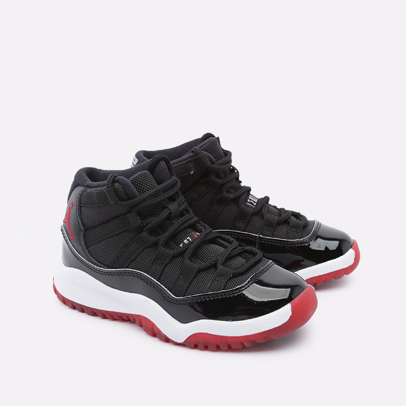 детские черные кроссовки Jordan 11 Retro (PS) 378039-061 - цена, описание, фото 2