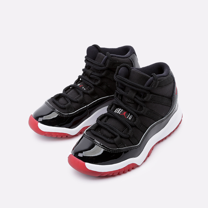 детские черные кроссовки Jordan 11 Retro (PS) 378039-061 - цена, описание, фото 4