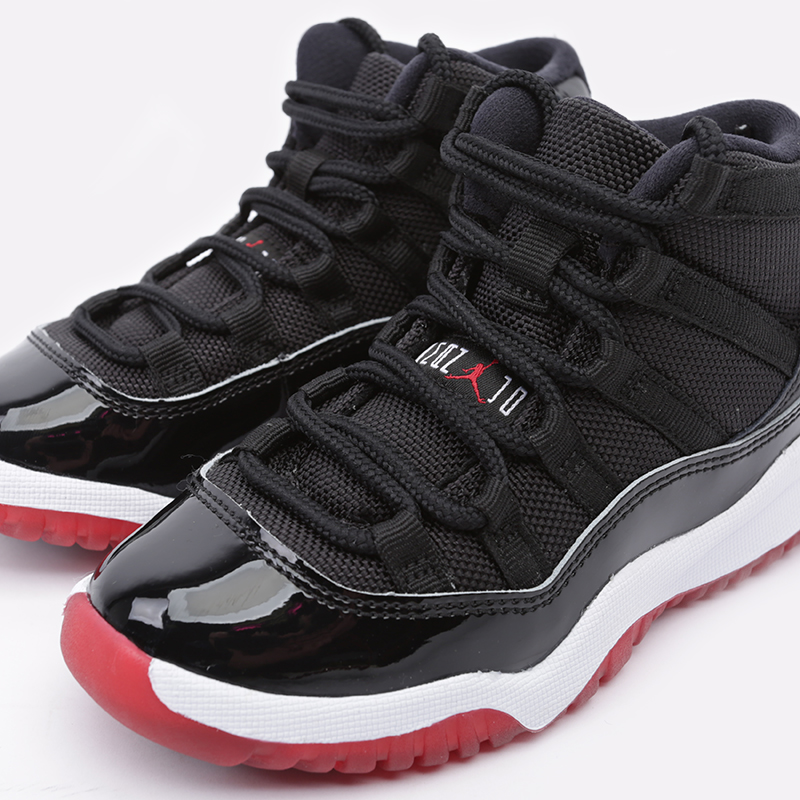 детские черные кроссовки Jordan 11 Retro (PS) 378039-061 - цена, описание, фото 6