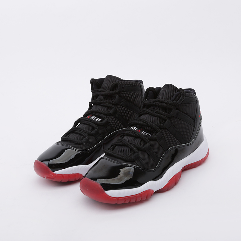 женские черные кроссовки Jordan 11 Retro (GS) 378038-061 - цена, описание, фото 4