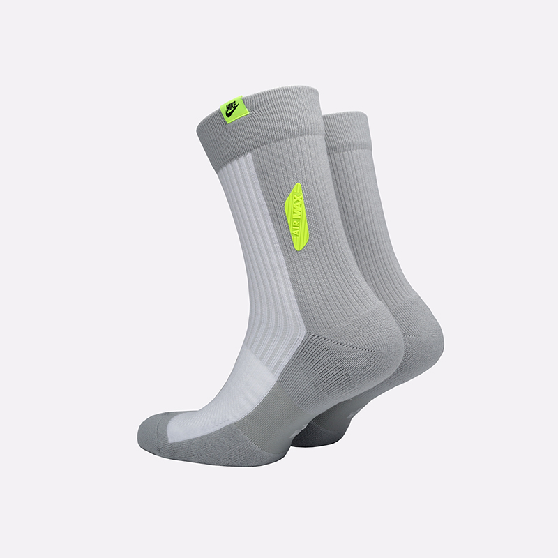 мужские белые носки Nike Airmax Crew SK0005-100 - цена, описание, фото 2