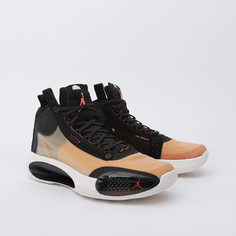мужские оранжевые баскетбольные кроссовки Jordan XXXIV AR3240-800 - цена, описание, фото 2