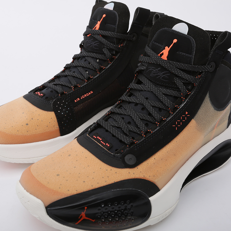 мужские оранжевые баскетбольные кроссовки Jordan XXXIV AR3240-800 - цена, описание, фото 6
