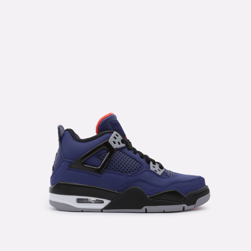 женские синие кроссовки Jordan 4 Retro WNTR BG CQ9745-401 - цена, описание, фото 1