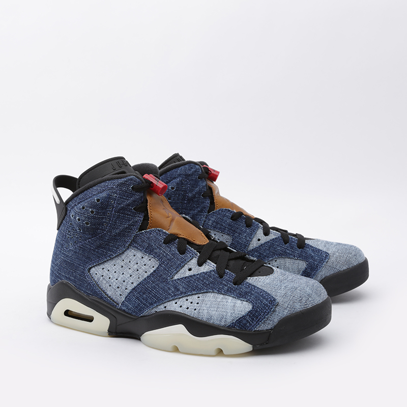 мужские синие кроссовки Jordan 6 Retro CT5350-401 - цена, описание, фото 2