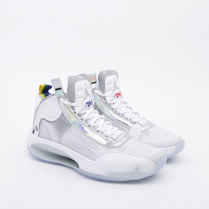 мужские белые баскетбольные кроссовки Jordan XXXIV AR3240-101 - цена, описание, фото 2