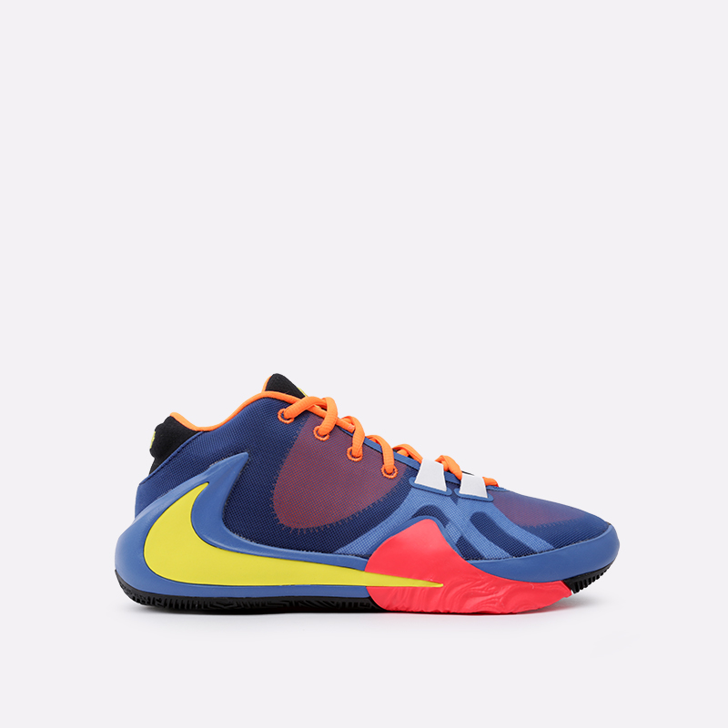 разноцветные баскетбольные кроссовки Nike Zoom Freak 1 Multi CT8476-800 - цена, описание, фото 1