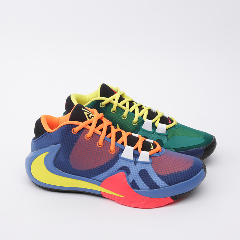  разноцветные баскетбольные кроссовки Nike Zoom Freak 1 Multi CT8476-800 - цена, описание, фото 2