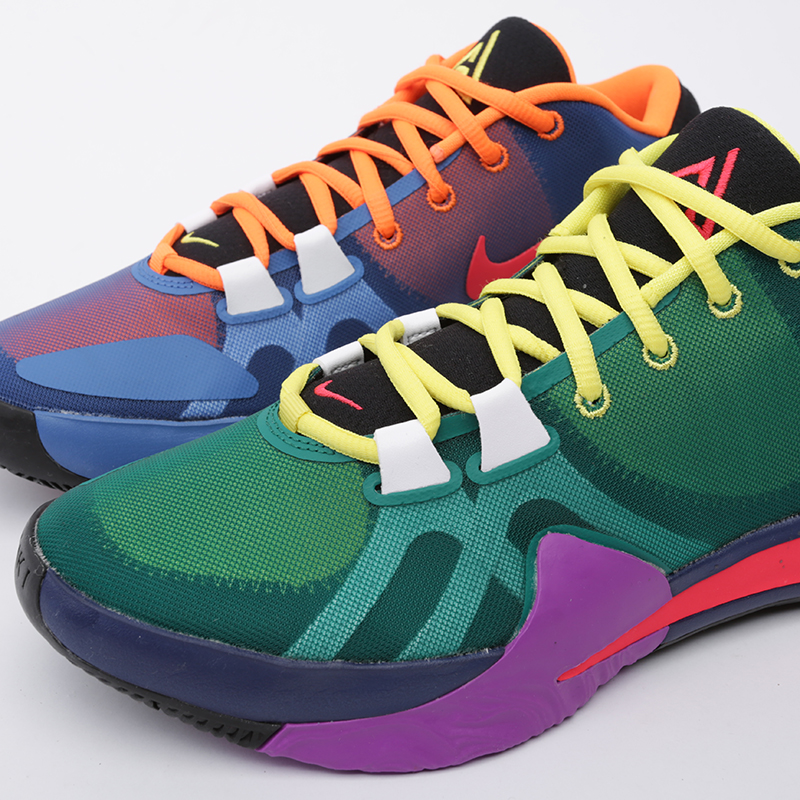  разноцветные баскетбольные кроссовки Nike Zoom Freak 1 Multi CT8476-800 - цена, описание, фото 6
