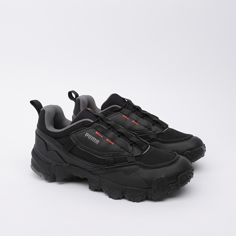 мужские черные кроссовки PUMA Trailfox Overland MTS Grid 37147701 - цена, описание, фото 2
