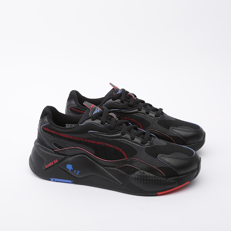 мужские черные кроссовки PUMA RS-X3 Sonic Black 37342901 - цена, описание, фото 2